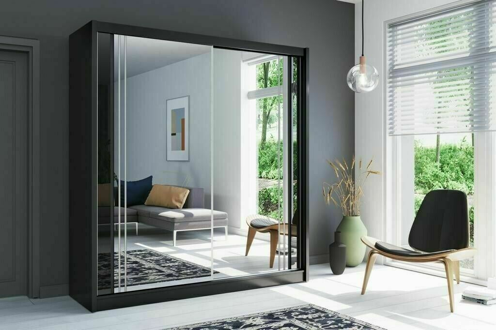Special Offer Modern Double Mirror Sliding