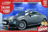 2018 18 AUDI TT 2.0 TFSI S LINE COUPE 3DR PETROL S TRONIC QUATTRO EURO 6 (S/S) (