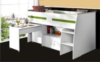 Kinder-Betten & -Bettgestelle mit eingebautem Schreibtisch