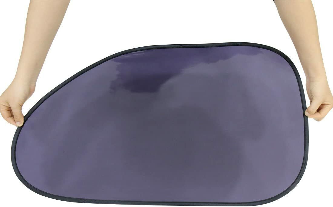 Tendina Tenda Parasole Elettrostatica Adesiva Per Finestrino Auto 36x65cm sus