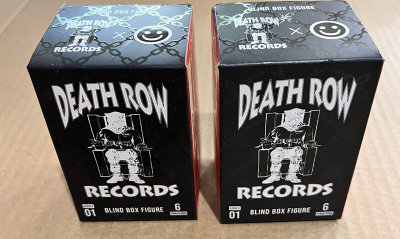 DEATH ROW RECORDS VINYL FIGURE Blind Box Blindbox Lot Of 2 New