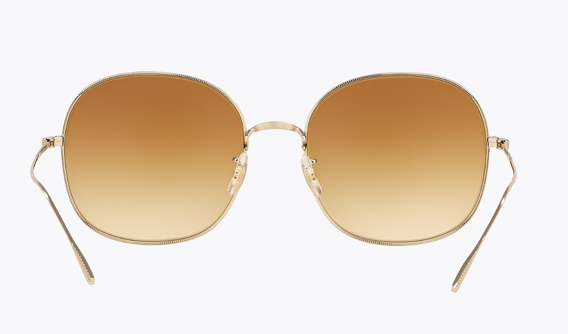 Pre-owned Oliver Peoples Mehrie 57mm Msrp $498 In Amber Brown Gradient Julia Roberts' Fav