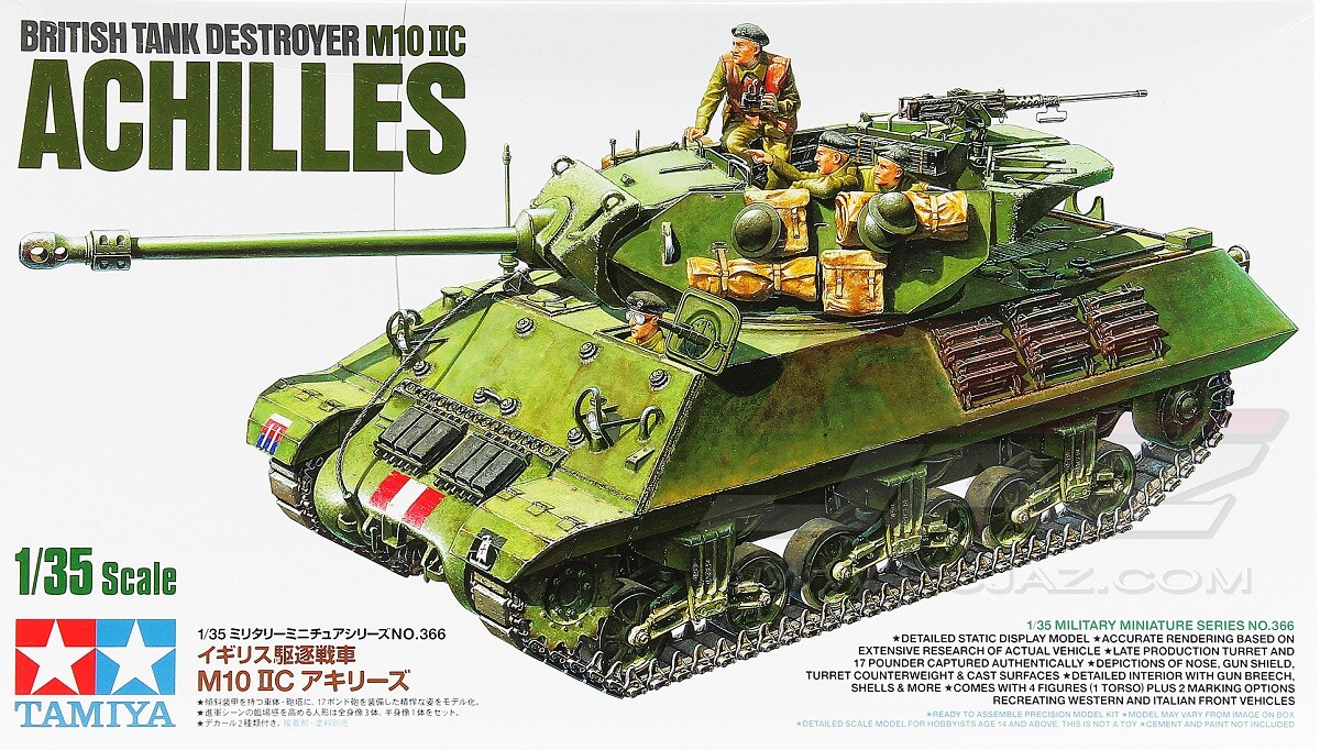 つき Tamiya 35366 1/35 Model Kit British Tank Destroyer M10 IIC