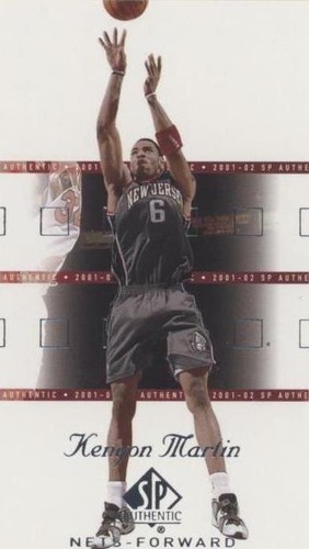 2001-02 SP Authentic - Kenyon Martin #56