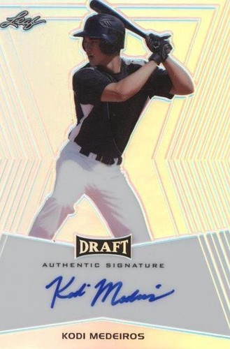 2014 Leaf Metal Draft - Kodi Medeiros #BA-KM1