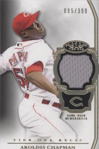 2013 Topps Tier One - Aroldis Chapman #TOR-AC