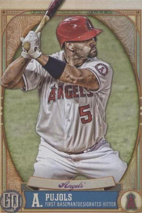 2021 Topps Gypsy Queen - Team Script Font Swap #206 Albert Pujols for ...