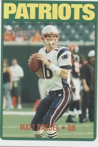 2005 Topps Heritage Matt Cassel #360