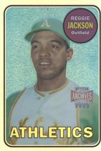 2002 Topps Archives Reserve - Reggie Jackson #13