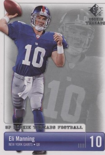 2007 SP Rookie Threads Eli Manning #65