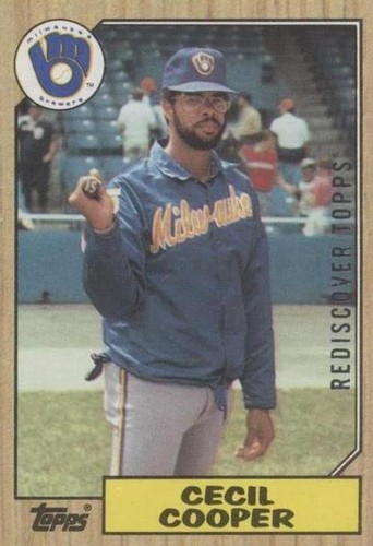 2017 Topps - Cecil Cooper #1987-10