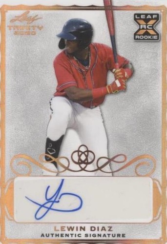 2020 Leaf Trinity - Lewin Diaz #A-LD1