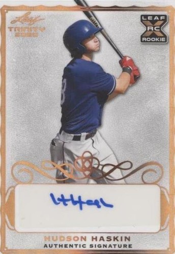2020 Leaf Trinity - Hudson Haskin #A-HH1