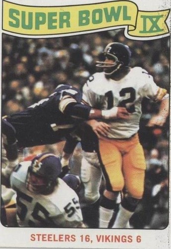 1975 Topps Terry Bradshaw #528