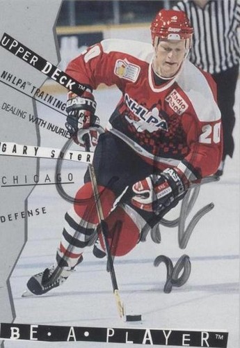 1994-95 Upper Deck Be a Player - Gary Suter #112
