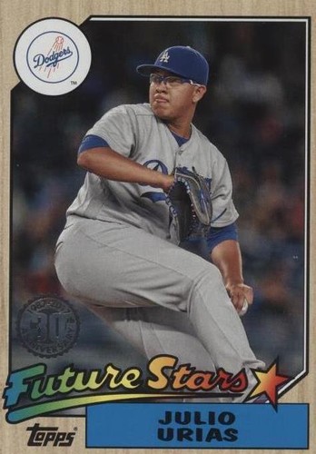 2017 Topps - Julio Urias #87-70
