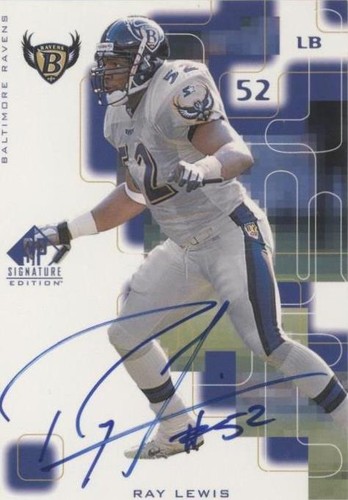 1999 SP Signature Edition Ray Lewis #RL