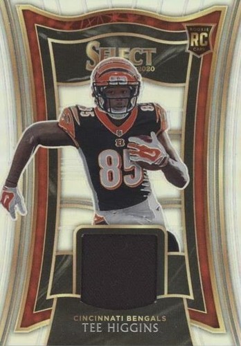 NFLカード Tee Higgins 世界1枚限定パッチカード含む3枚セット Tee Higgins 2020 Panini Rookies & Stars Rookie Card #123