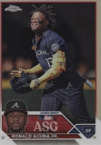2023 Topps Chrome Update Series - Ronald Acuña Jr. #ASGC-7
