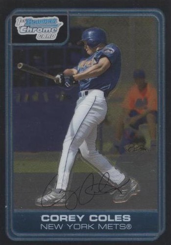 2006 Bowman Chrome - Corey Coles #BC195