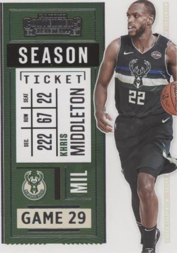 🔥2012-13 Panini Contenders Khris Middleton Rookie Auto #237