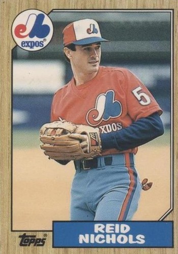 1987 Topps Traded - Reid Nichols #87T