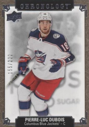 2019-20 Upper Deck Chronology - Pierre-Luc Dubois #122