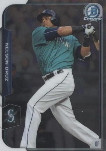 2015 Bowman Chrome - Nelson Cruz #70