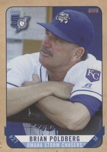 2018 Choice Omaha Storm Chasers - Brian Poldberg #19