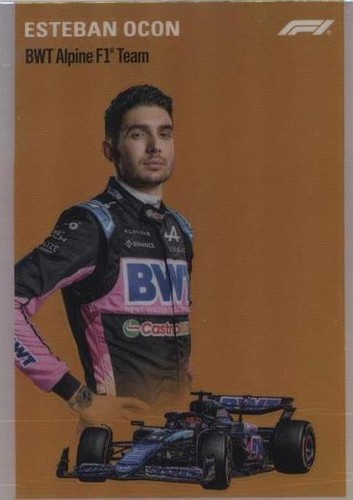 その他 2020 topps chrome f1 ESTEBAN OCON /50 2020 TOPPS CHROME F1 ESTEBAN OCON 1954 WORLD ON WHEELS GOLD