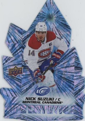Nick Suzuki 2022-23 UD Ice Ice Crystals #IC-30 Montreal