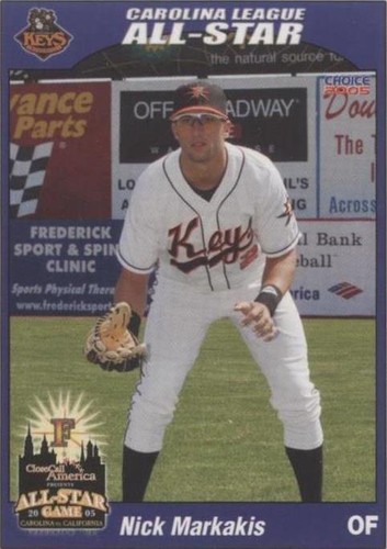 2005 Choice Carolina/California League All-Stars - Nick Markakis #01