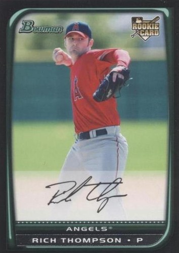 2008 Bowman Draft Picks & Prospects - Rich Thompson #BDP36