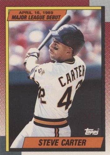 1989-90 Topps Major League Debut 1989 - Steve Carter #23