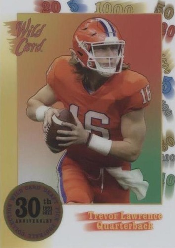 2021 Wild Card Nationals Trevor Lawrence #30TH-1