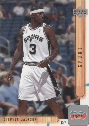 2001-02 Upper Deck - Stephen Jackson #375