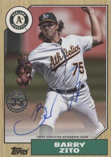 2022 Topps Series 2 - Barry Zito #87BA-BZ
