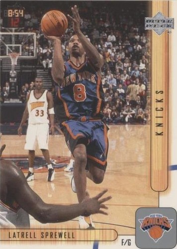 2001-02 Upper Deck - Latrell Sprewell #111