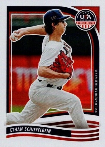 2024 Panini Stars and Stripes - Ethan Schiefelbein #86