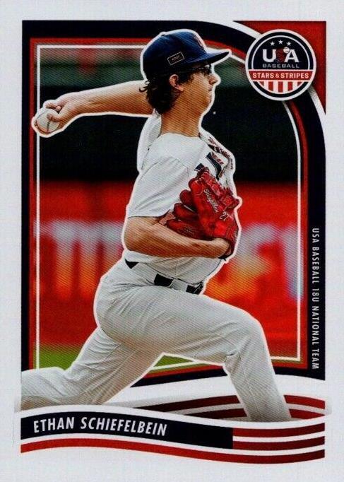 2024 Panini Stars and Stripes - Ethan Schiefelbein #86