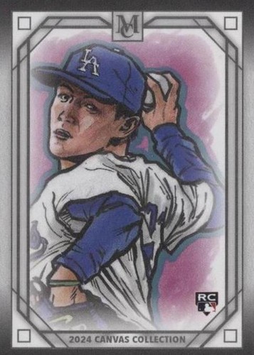 2024 Topps Museum Collection - Yoshinobu Yamamoto #CCR-46