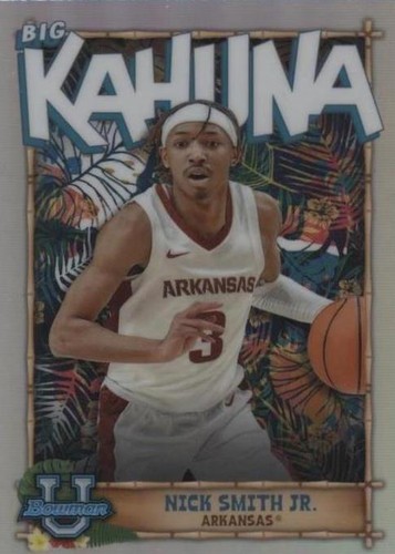 2022-23 Bowman University Chrome - Nick Smith Jr. #TBK-2