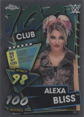 2021 Topps Chrome WWE Slam Attax - Alexa Bliss #183