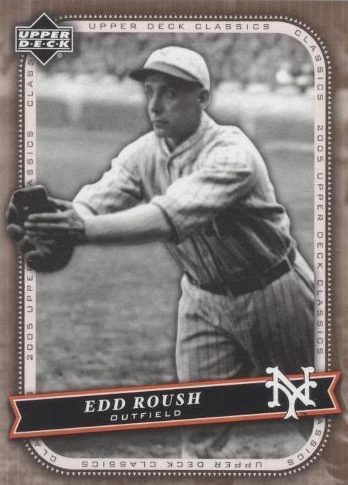 2005 Upper Deck Classics - Edd Roush #30