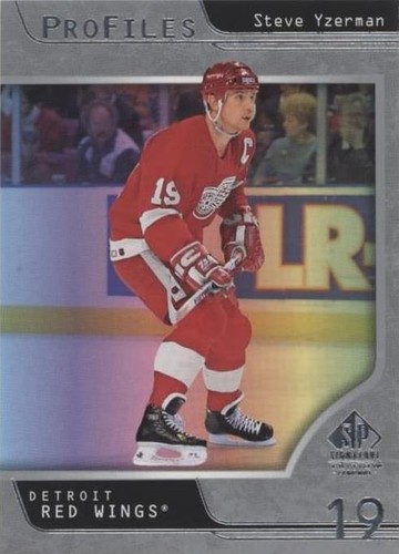 2020-21 Upper Deck SP Signature Edition Legends - Steve Yzerman #P-21