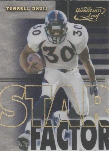 2000 Quantum Leaf Terrell Davis #SF 30