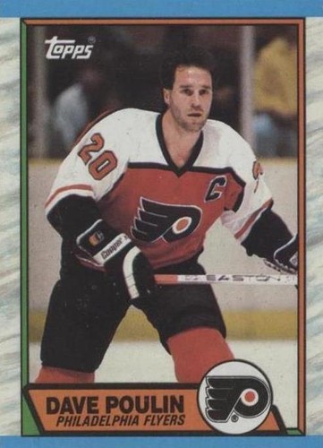 1989-90 Topps - Dave Poulin #115