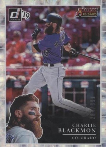 2019 Panini Donruss - Charlie Blackmon #AA11