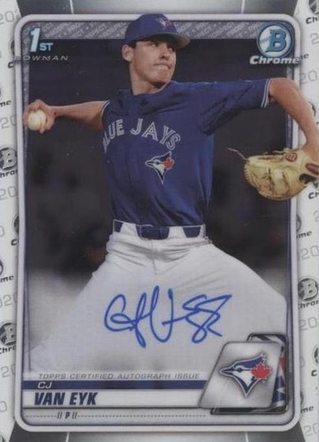 2020 Bowman Draft - CJ Van Eyk #CDA-CV