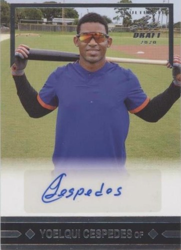 2020 Leaf Ultimate Draft - Yoelqui Cespedes #GLR-YC1